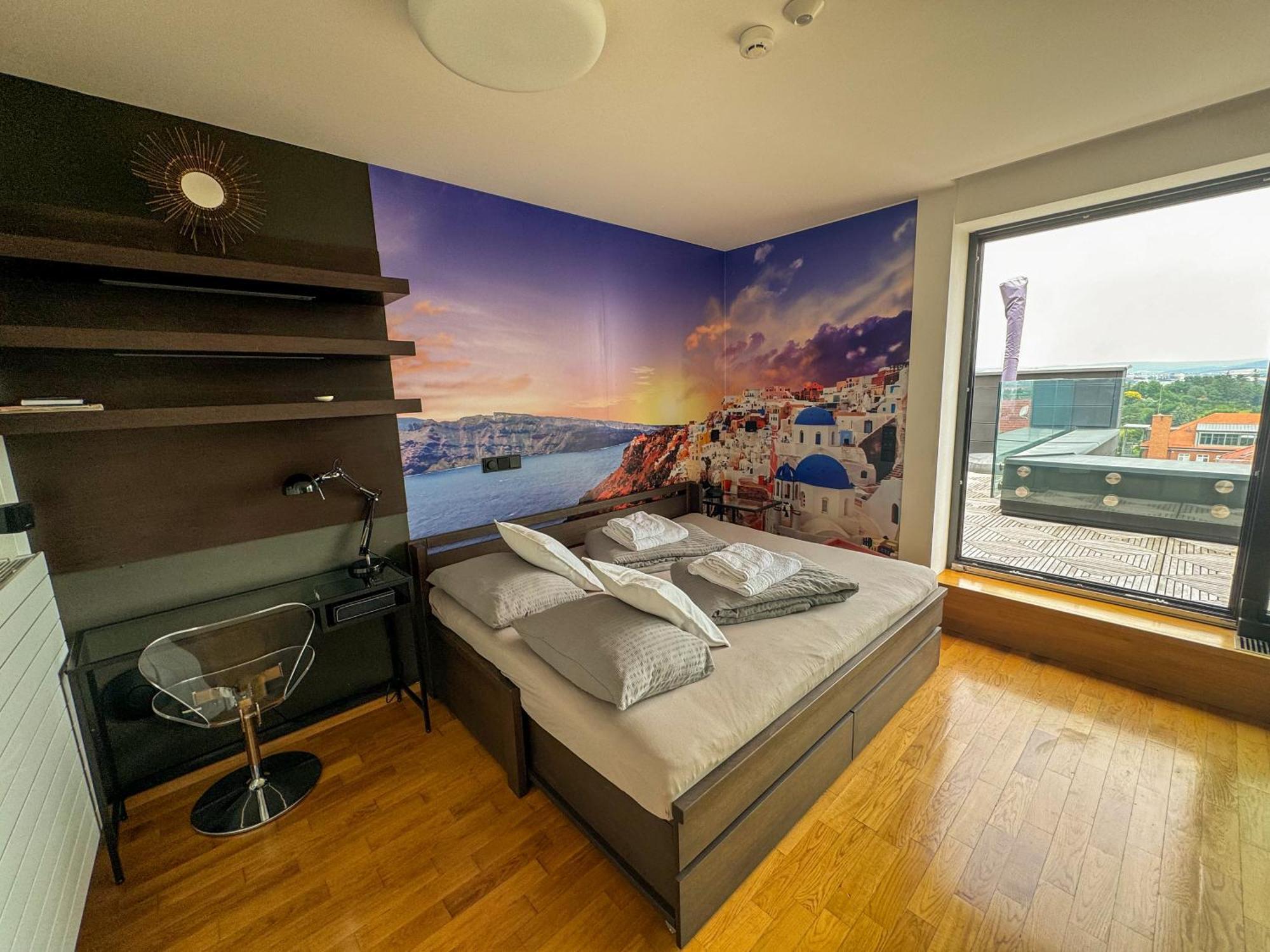 Apartman Se Saunou A Terasou S Vyhledem Na ブルノ エクステリア 写真