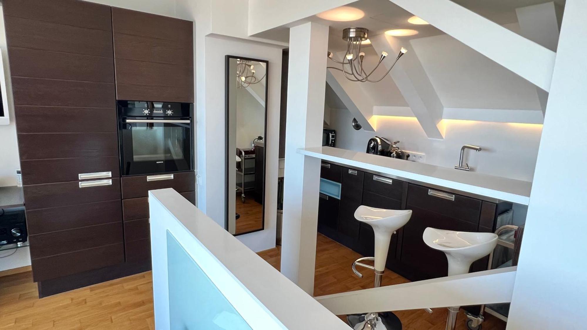 Apartman Se Saunou A Terasou S Vyhledem Na ブルノ エクステリア 写真