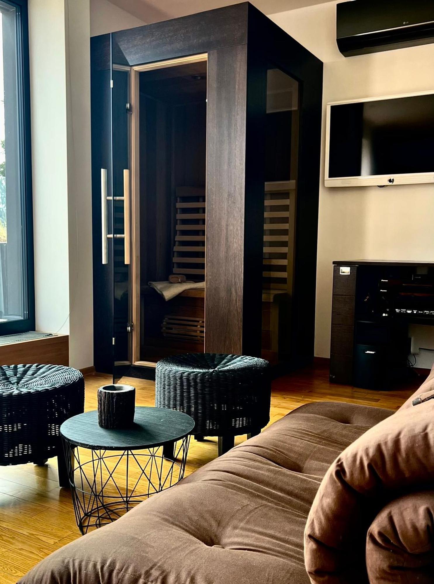 Apartman Se Saunou A Terasou S Vyhledem Na ブルノ エクステリア 写真
