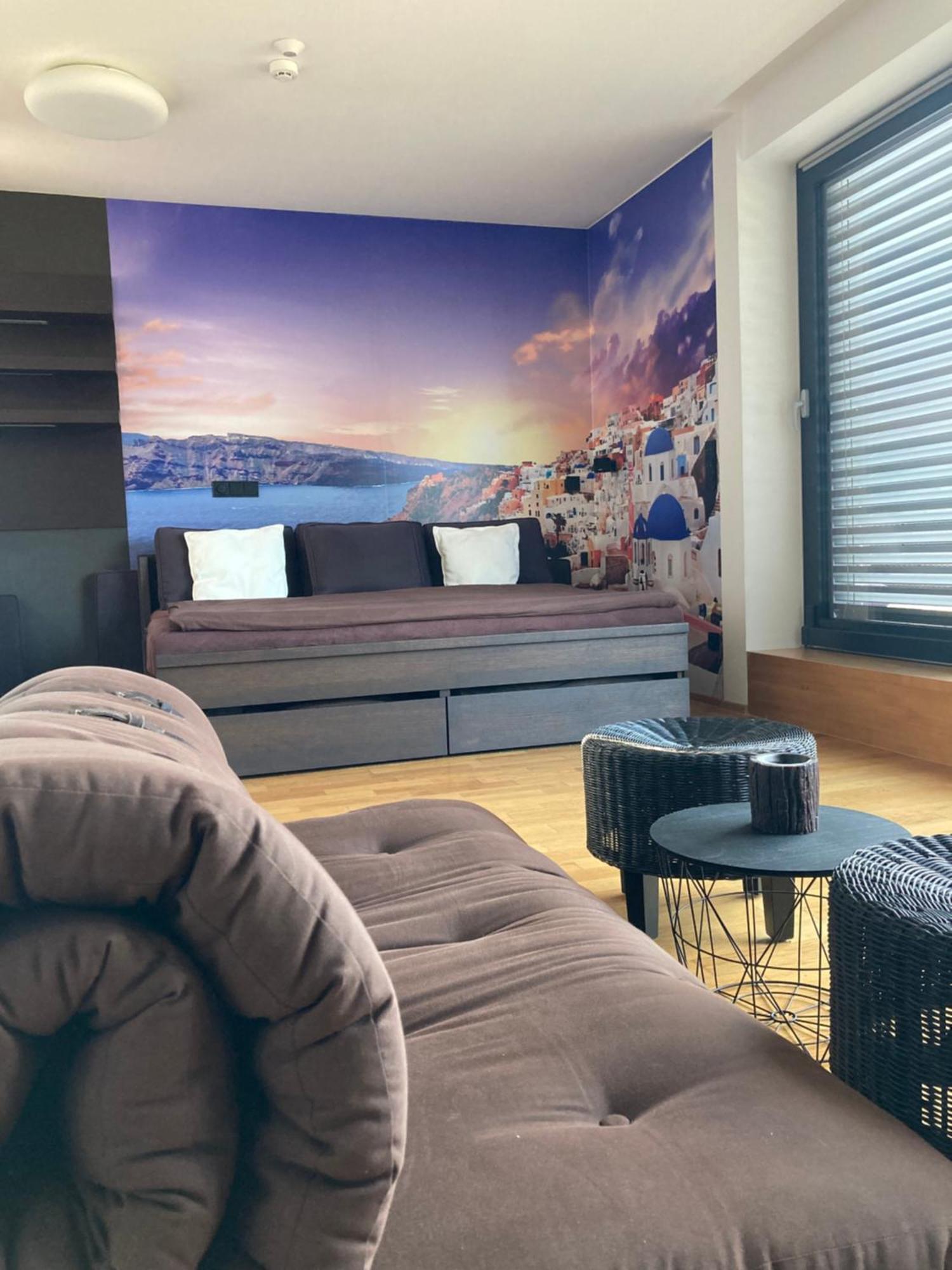 Apartman Se Saunou A Terasou S Vyhledem Na ブルノ エクステリア 写真